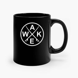 wake surf wakesurf wakesurfing wakesurfer surfboard ceramic mug, funny coffee mug, custom coffee mug