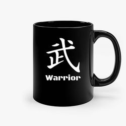 Warrior Japanesse Ceramic Mug, Funny Coffee Mug, Custom Coffee Mug