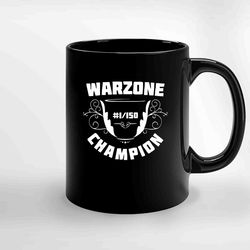 Warzone Champion Pubg Ceramic Mug, Funny Coffee Mug, Custom Coffee Mug