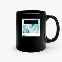 watched the water unfold ceramic mug, funny coffee mug, custom coffee mug