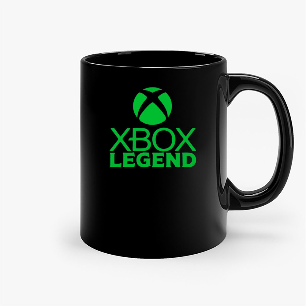 Xbox Legend Gaming Gamer Christmas Birthday Ceramic Mugs.jpg