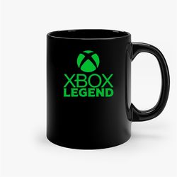 xbox legend gaming gamer christmas birthday ceramic mug, funny coffee mug, custom coffee mug