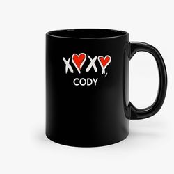 xoxo cody ladies gym ceramic mug, funny coffee mug, custom coffee mug