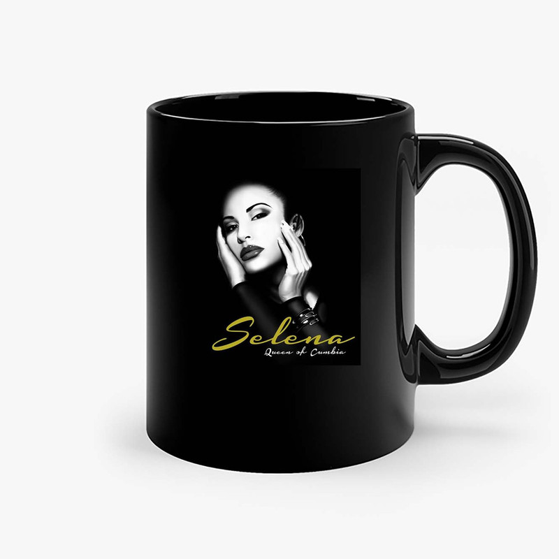 Selena Quintanilla Queen Of Cumbia Ceramic Mugs.jpg
