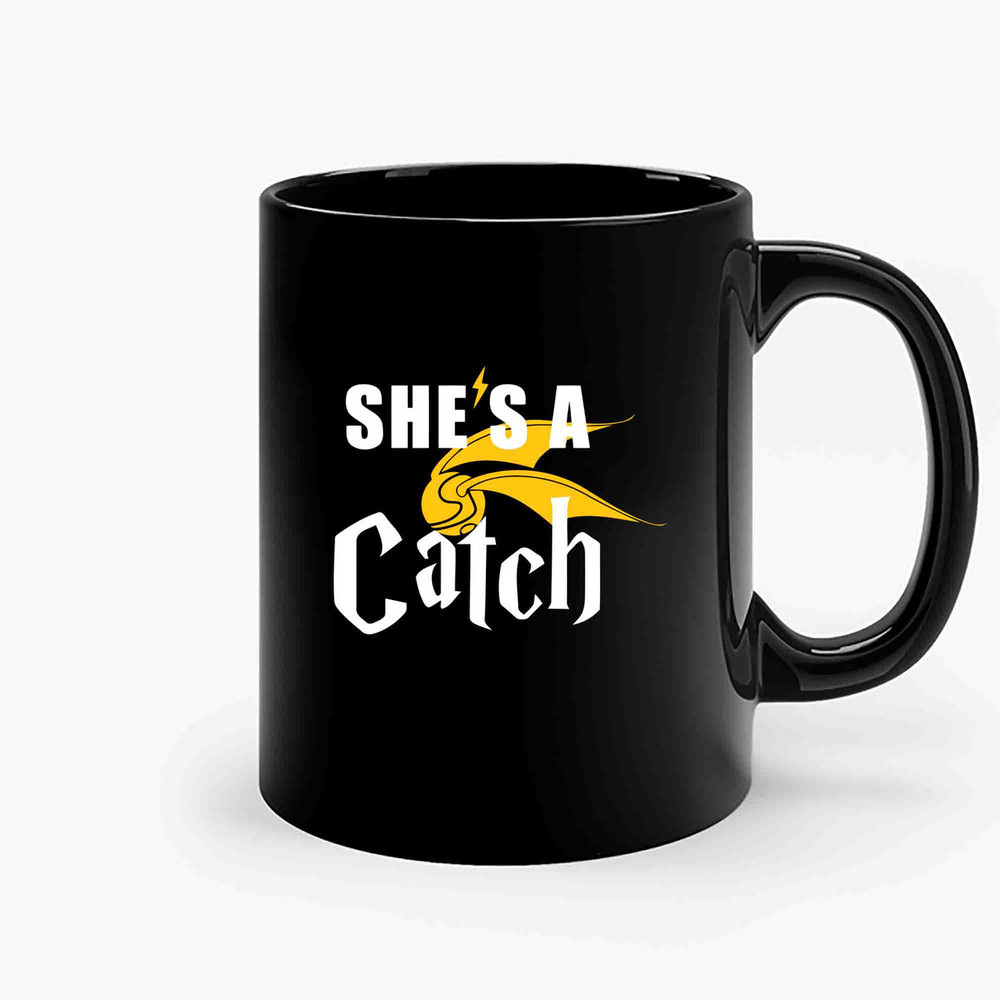 She S A Catch Cute Couples Ceramic Mugs.jpg