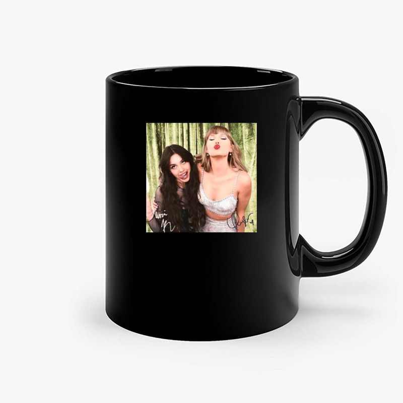 Taylor Swift And Olivia Rodrigo Met At The Brit Awars Ceramic Mugs.jpg