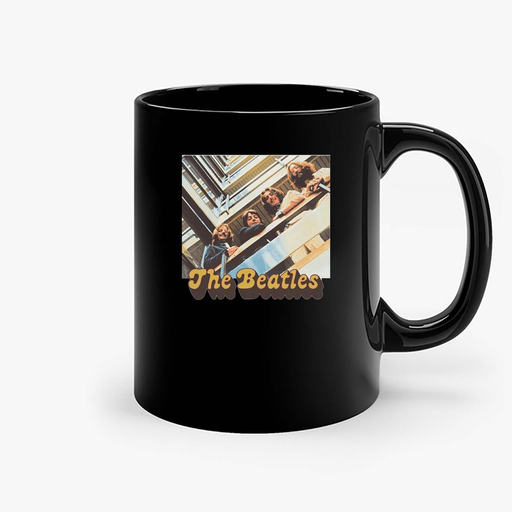 The Beatles Get Back Let It Be Band Photo Rock Music Ceramic Mugs.jpg