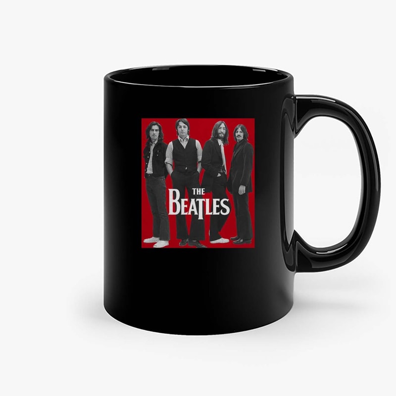 The Beatles Let It Be Band Photo Rock Music Ceramic Mugs.jpg