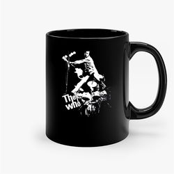 Rare Unworn The Who Flying High Concert Live Band Rock Star Ceramic Mug, Funny Coffee Mug, Birthday Gift Mug
