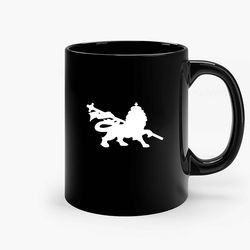 Rasta Lion Judah Dub Ceramic Mug, Funny Coffee Mug, Birthday Gift Mug