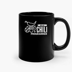 red hot chili programmer ceramic mug, funny coffee mug, birthday gift mug