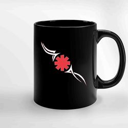 Red Hot Chilli Peppers Logo Ceramic Mug, Funny Coffee Mug, Birthday Gift Mug