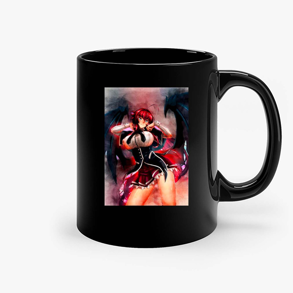 Rias Gremory Anime Watercolor Ceramic Mugs.jpg