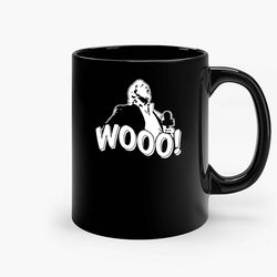 ric flair funny wrestling wooo woo rally cry ceramic mug, funny coffee mug, birthday gift mug