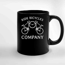 ride bicycles company ceramic mug, funny coffee mug, birthday gift mug