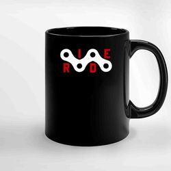 ride chain ceramic mug, funny coffee mug, birthday gift mug