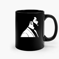 Rightside Thew Ceramic Mug, Funny Coffee Mug, Birthday Gift Mug