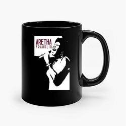 Rip Aretha Franklin Ceramic Mug, Funny Coffee Mug, Birthday Gift Mug