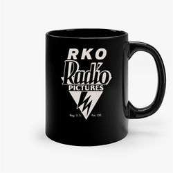 Rko Radio Pictures Movie Studio Ceramic Mug, Funny Coffee Mug, Birthday Gift Mug