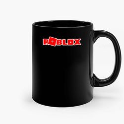 Roblox Logo Ceramic Mug, Funny Coffee Mug, Birthday Gift Mug