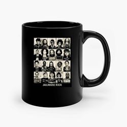 Rock And Roll Johny Cash, Music Ceramic Mug, Funny Coffee Mug, Birthday Gift Mug