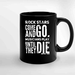 rock stars come and go eddie van halen ceramic mug, funny coffee mug, birthday gift mug