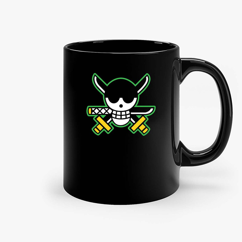 Roronoa Zoro Pirates Logo Ceramic Mugs.jpg