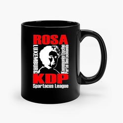 Rosa Luxemburg 2 Ceramic Mug, Funny Coffee Mug, Birthday Gift Mug