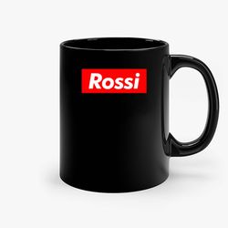 Rossi Red Ceramic Mug, Funny Coffee Mug, Birthday Gift Mug