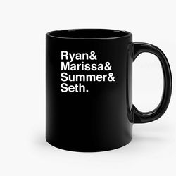 ryan marissa summer seth the oc ceramic mug, funny coffee mug, birthday gift mug