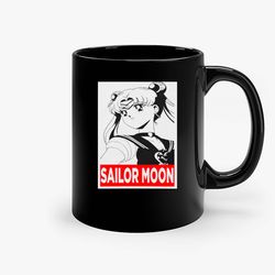 Sailor Moon Anime Usagi Tsukino Kawaii Ceramic Mug, Funny Coffee Mug, Birthday Gift Mug