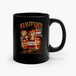 Sam Fender Vintage Raptee Ceramic Mug, Funny Coffee Mug, Birthday Gift Mug