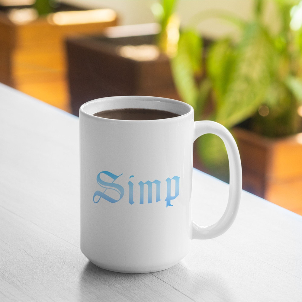 Simp 15oz Mug - Funny Bachelor Bachelorette Gift, Meme Large Coffee Mug, Adult Humor Gag Gift, Funny Gift for Boyfriend Best friend.jpg