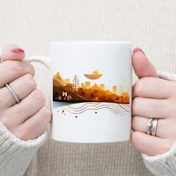 start with coffee, end with success mug meditation coffee mug, motivational mug