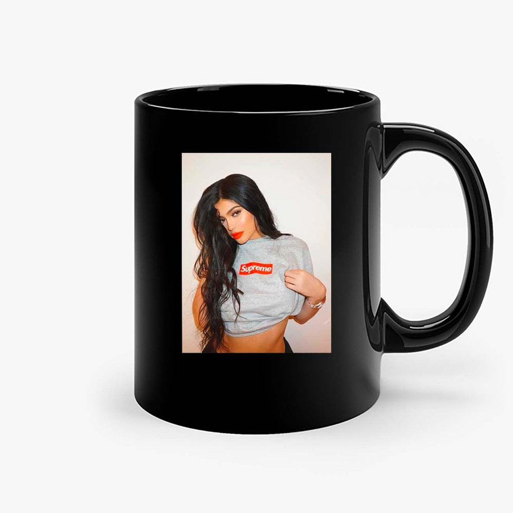Kylie Jenner Wearing Supreme Ceramic Mugs.jpg
