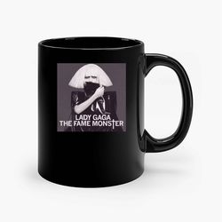 lady gaga the fame monster ceramic mugs, funny mug, gift for him, gift for mom, best friend gift