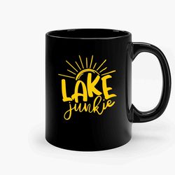 lake sunshine ceramic mugs, funny mug, gift for him, gift for mom, best friend gift