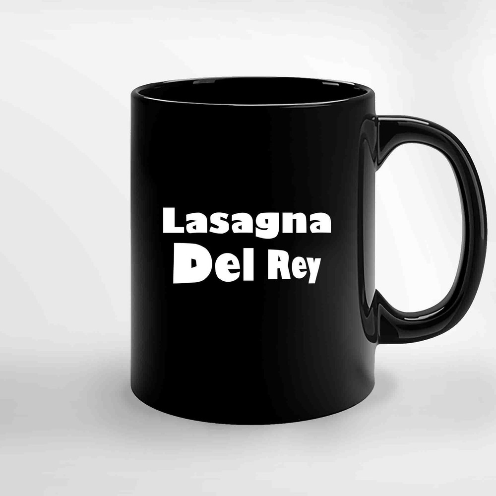 Lasagna Del Rey Italian Food Food Lover 70S Hipster Ceramic Mugs.jpg