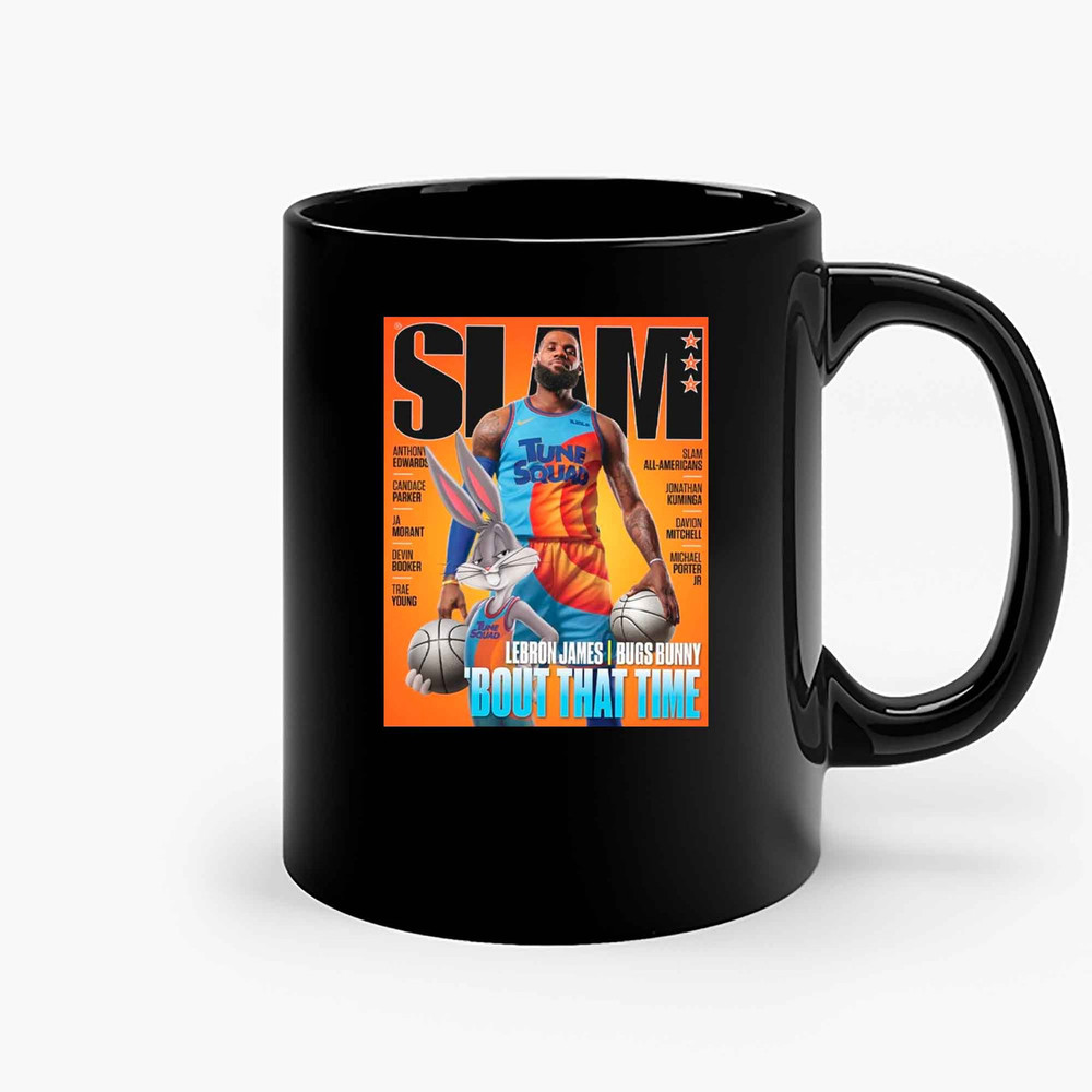 Lebron James Slam Magazine Cover Issue Ceramic Mugs.jpg