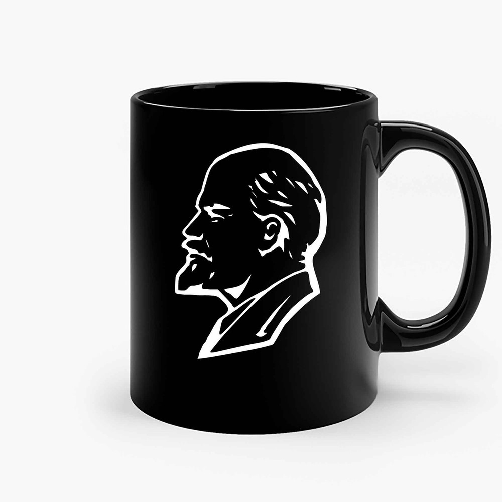 Lenin Portrait Ceramic Mugs.jpg