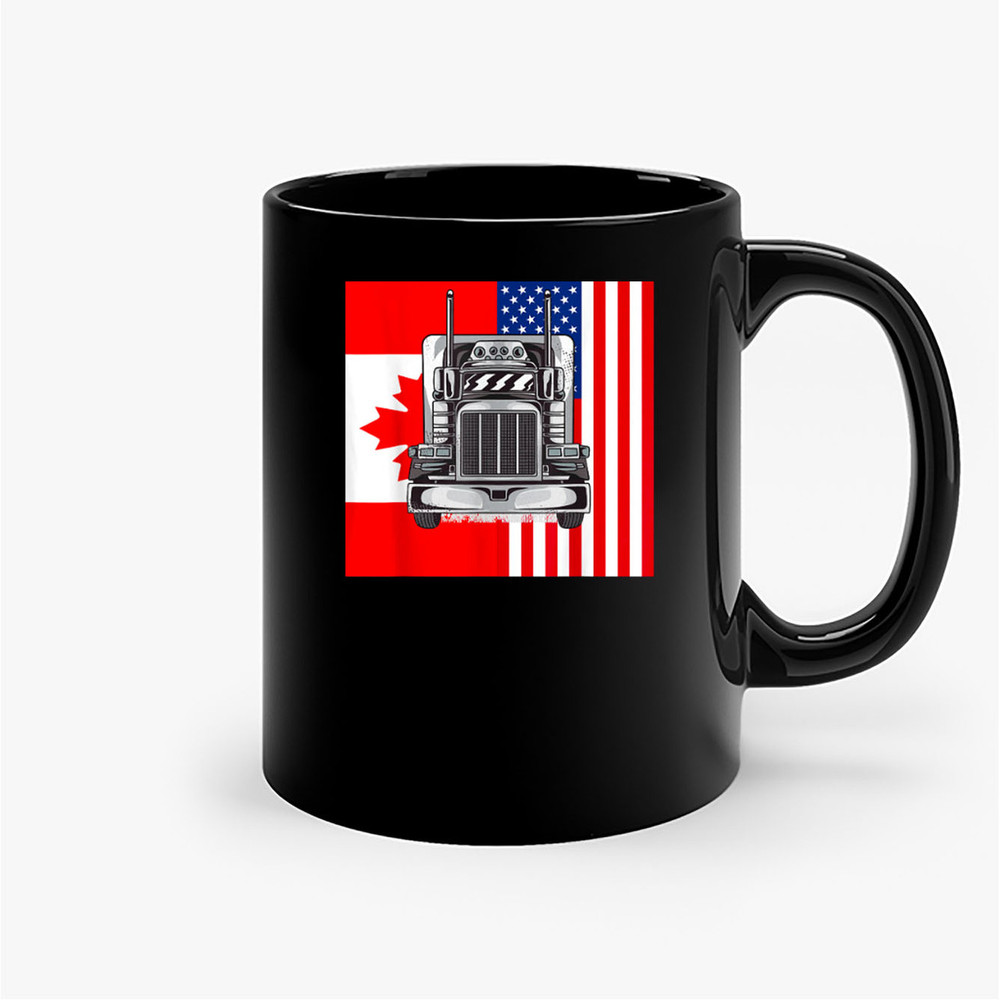 I Support Truckers 2022 We Support Truck Drivers Semi Truck Ceramic Mugs.jpg