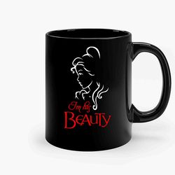 im his beauty matching couple-copy ceramic mug, funny coffee mug, game quote mug, gift for her, gifts for him