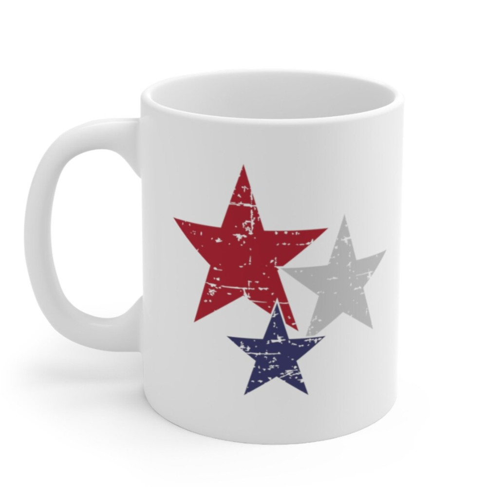 Red White Blue Stars July 4th Coffee Mug  Microwave and Dishwasher Safe Ceramic Cup  USA Patriotic American Flag Memorial Day Tea Gift Mug.png
