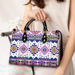 pink pattern leather bag, leather bag, crossbody bag, shoulder tote bag, woman shoulder bag, mothers day gifts