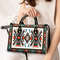 Tribal Colorful Pattern Leather Bag, Leather Bag, Crossbody Bag, Shoulder Tote Bag, Woman Shoulder Bag, Mother's Day Gift.jpg