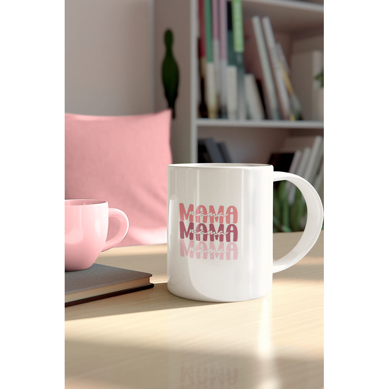 Mama Mug, Mom mug, Mug for gift, Mother, Pink Mug, Mothers day.jpg