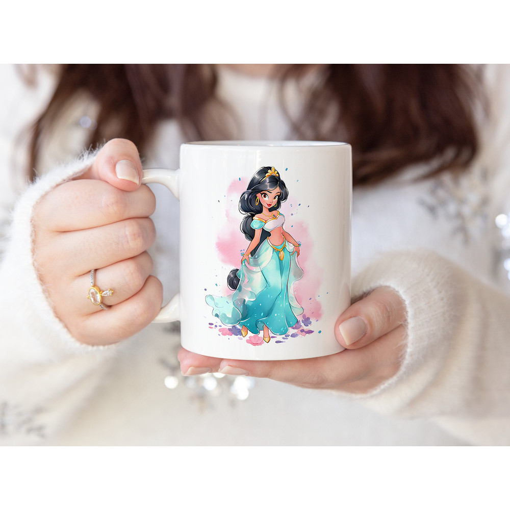 Personalised Princess Mug - Princess Mug Custom Gift - Ceramic Mug Design - Unique Gift Idea - Gift For Her - Birthday Gift For Daughter.jpg