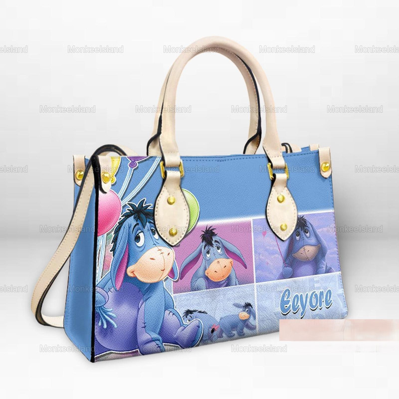 Funny Eeyore Leather Bag, Eeyore Winnie The Pooh Handbag, Disney Eeyore Women Handbag, Eeyore Shoulder Handbag, Gift For Her.jpg