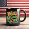 Peace And Love Mug, Black Ceramic Mug (11oz, 15oz).jpg