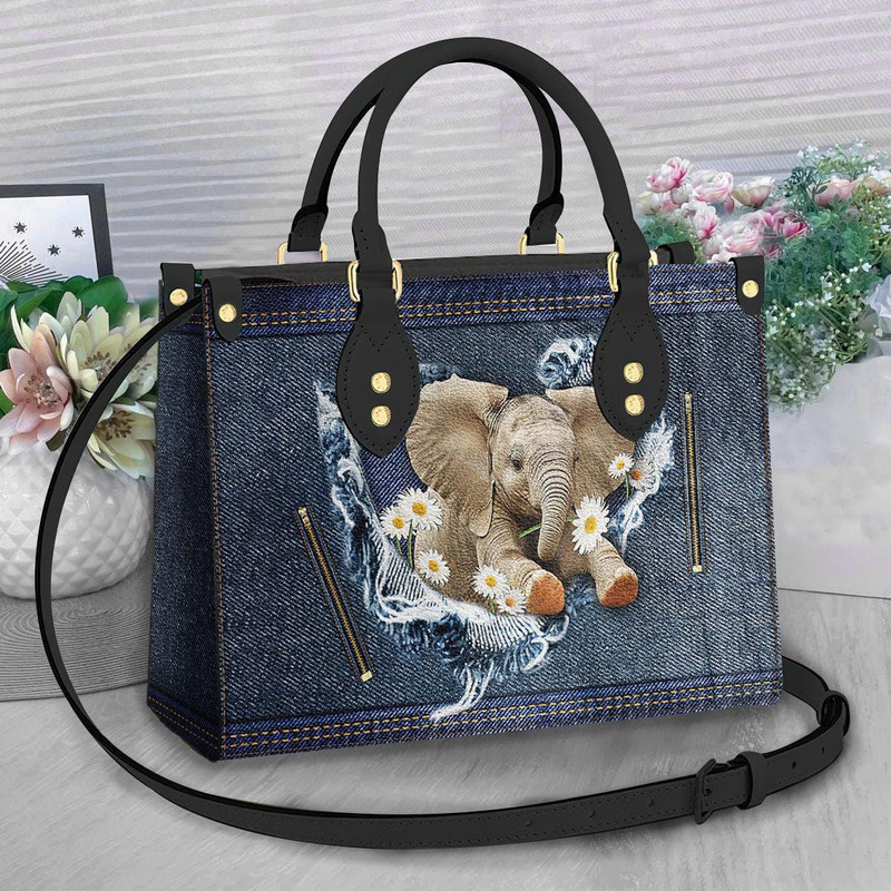 Elephant Leather Bag, Crossbody Bag, Woman Shoulder Bag, Gift for girlfriend, Shopping Bag TD_HN10501M.jpg